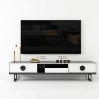 Sideboard RTV 200cm Tv Kast Lowboard Sideboard Commode Woonkamerkast Nieuw