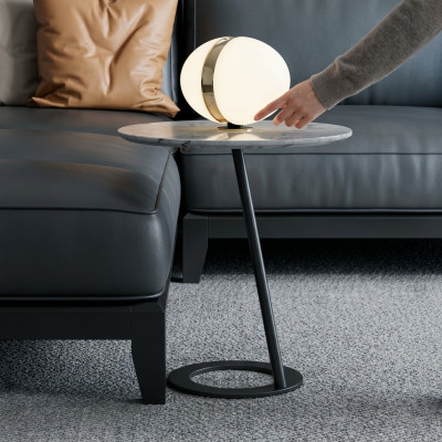 Bijzettafel Ronde tafel Salontafel Bank Woonkamer Ronde decoratie Ontwerp