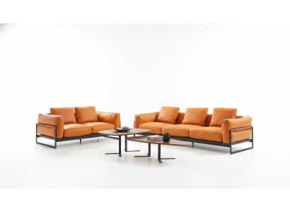 Designer Bankstel Bankstel 3+2 zitterbank Bekleding Set Italiaanse Meubels
