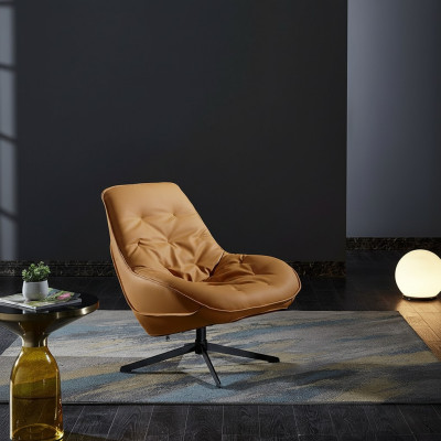 Ontwerpstoel Lounge Club Tv-stoel Stoelen Ontspanning Vergadering Kantoor Nieuw Metaal