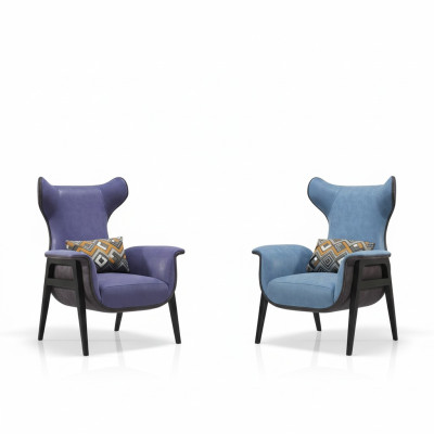 Stoelen Meubels Ontwerp Fauteuil Luxe Stoel Bekleding Cocktail Relax Bar Lounge Club