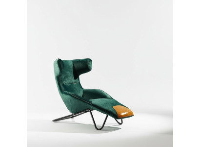 Fauteuil Club Lounge Ontwerper TV Bank Stoel Stoelen Bekleding Zitmeubels Ligstoel