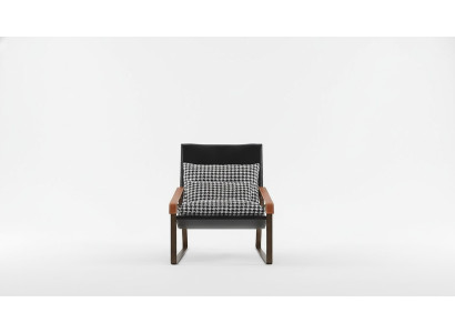 Fauteuil Ontwerp Bank Bank Relax Leer Lounge Club Beklede Stoel Luxe TV