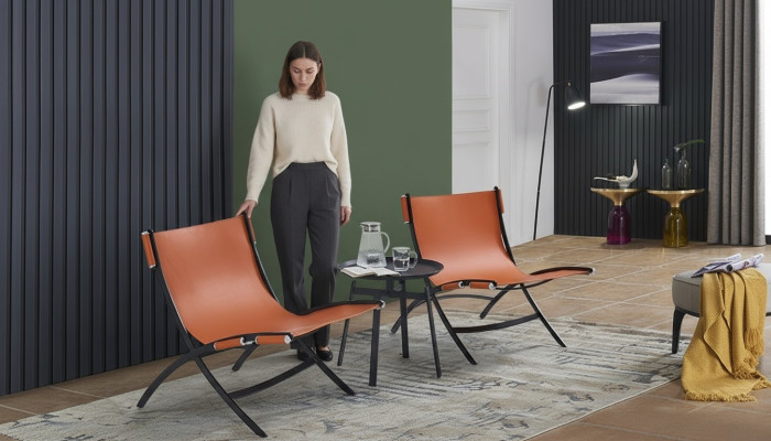 Luxe stoel bekleding cocktail ontspanning bar lounge clubstoelen meubels design fauteuil