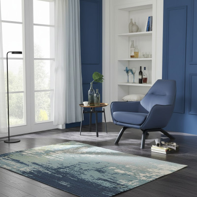 Ontwerp Bank Bank Zitter Stof Lounge Club Bekleding Luxe Oren Zit Relax Fauteuil