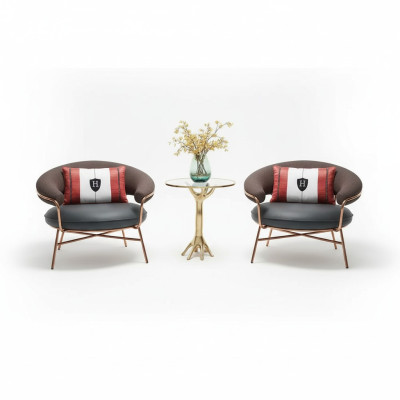 Ontwerp fauteuil luxe stoel bekleding cocktail ontspanning bar lounge club stoelen meubels