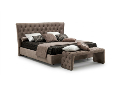 Bed Bekleding Ontwerp Luxe Tweepersoons Hotelbedden Chesterfield Slaapkamer