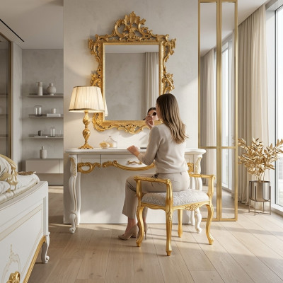 Console Dressoir Buffet Muur Gang Tafel Decoratie Klassieke Console Tafel