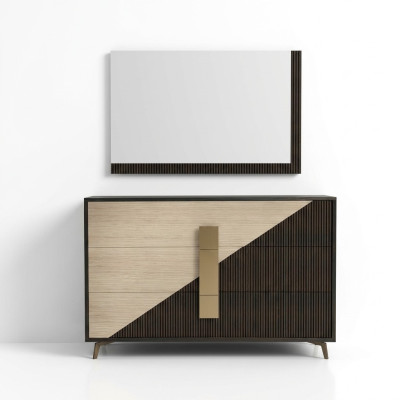 Ontwerp lades kasten hout dressoir moderne decoratie dressoir hoge kast