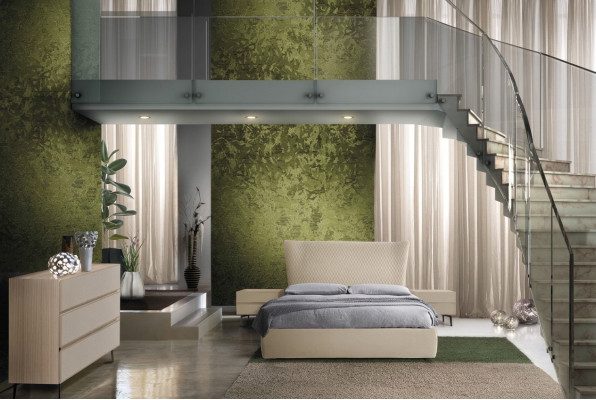 Bed Bekleding Ontwerp Luxe Dubbel Decor Hotelbedden Luxe Slaapkamer