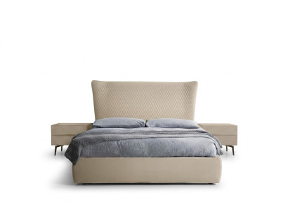 Bed Bekleding Ontwerp Luxe Dubbel Decor Hotelbedden Luxe Slaapkamer
