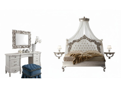 Luxe Chesterfield bedden Koninklijk bed Paleis Hotel Tweepersoonsbed Italië