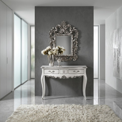 Console met spiegel luxe console decoratieve commode wandtafel klassiek