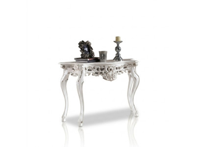 Ontwerper luxe console tafel consoles tafels hout design zilver klassiek nieuw