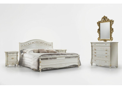 Slaapkamer set Bed + 2x Nachtkastje Luxe Bedden Dubbele Hotelbedden