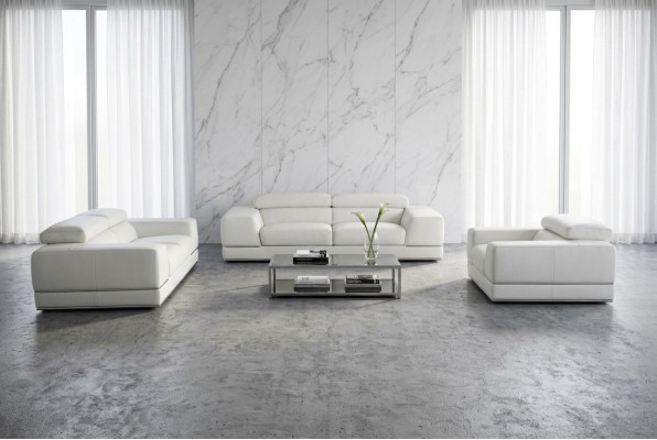 Leren bankstel woonlandschap 3+2 zits set modern ontwerp bankstel nieuwe garnituur.