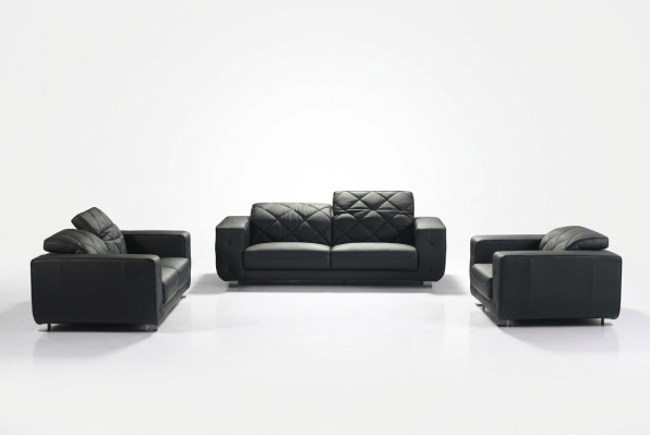 Leren bankstel woonlandschap 3+2 zits set modern design bank leder
