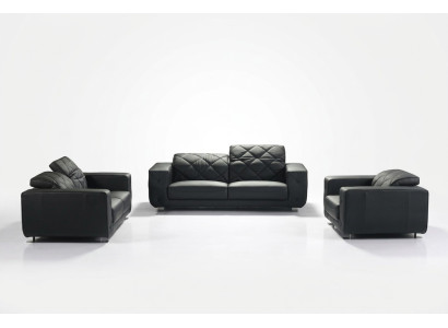 Leren bankstel woonlandschap 3+2 zits set modern design bank leder