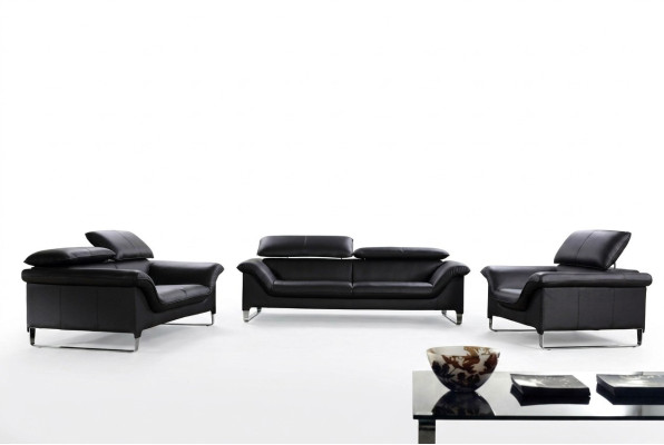Leren bank bank woonlandschap 3 + 2 zits bankstel ontwerp modern decoratie bank
