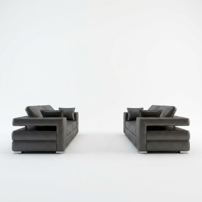 Leren bank woonlandschap 3+2 zits set modern ontwerp bank bank