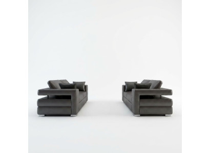 Leren bank woonlandschap 3+2 zits set modern ontwerp bank bank