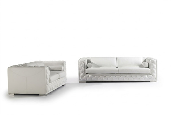 Leren bank Bank Woonlandschap 3+2 zits bankstel Ontwerp Decoratie Modern Sofa