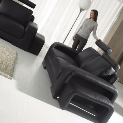 Tweezitsbank 2-zitsbank Bank Beklede banken Banken met hocker set