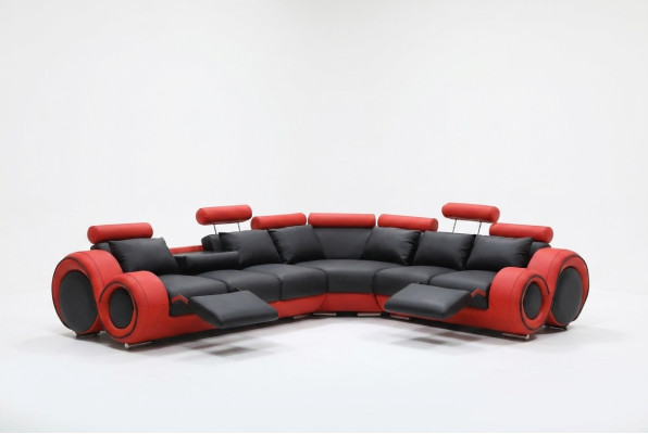 Ontwerperbankstel Woongroep Bank Hoekbank Leer Textiel Bekleding