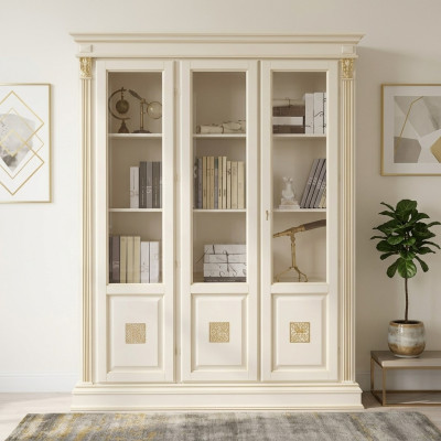 Kantoor boekenkast archiefkast luxe meubels stijlkast vitrine inrichting