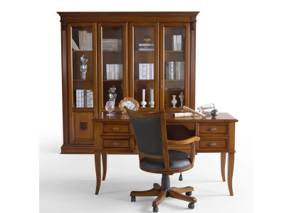 Kantoorset Inrichting Bureau Tafel Directiestoel Stoel 2-delige set Barok
