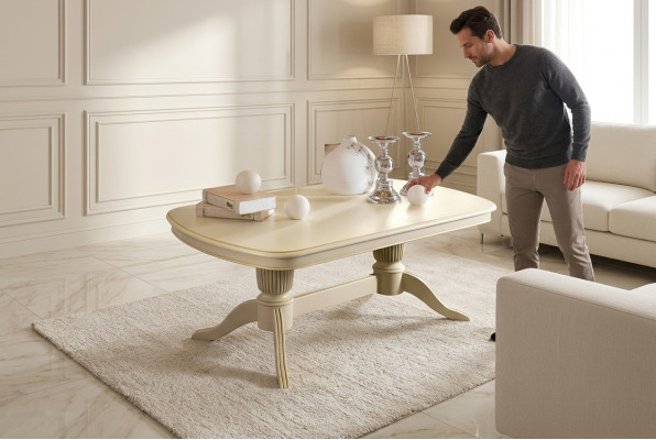 Barok Rococo salontafel houten tafel bijzettafel bank tafels nieuw
