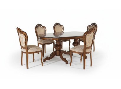 Klassieke luxe tafel houten tafels barok rococo decor antieke stijl eet woon