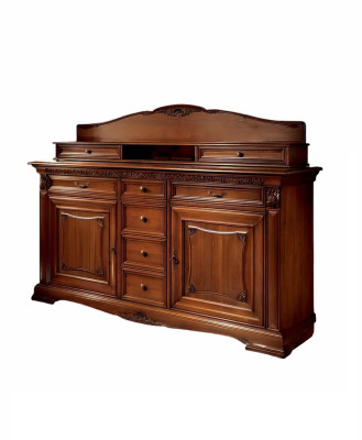XXL Buffetkast Ladenkast Kast Barok Rococo Dressoir Console Massief hout  XXL buffetkast ladenkast kast Barok Rococo dressoir console massief hout