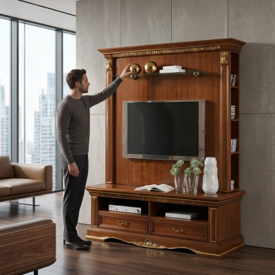 Dressoir Luxe Design Dressoir Buffet Tv-meubel Kast Woonkamer Meubels Massief hout