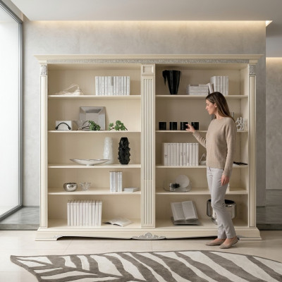 Kantoor boekenkast archiefkast luxe meubels stijl antiek kast barok massief hout