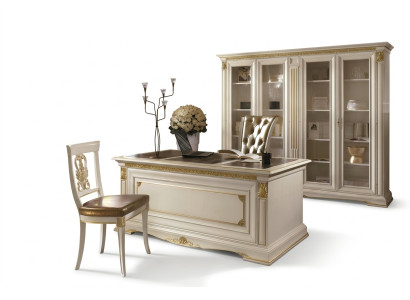 Bureau tafel edele massief houten tafels barok rococo antieke stijl 186x91cm nieuw