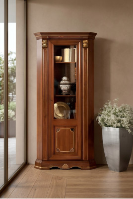 Vitrines Glazen kast Barok Rococo Klassieke vitrinekast Kast vitrinekast
