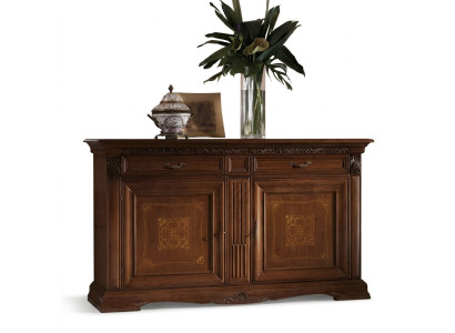 Hoogwaardige klassieke massief houten dressoir dressoir kast hotel nieuw
