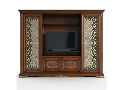 Ontwerper woonkamer tv wandmeubel mediawand tv-meubel tv-kast woonkamer massief hout