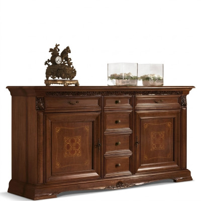 Barok Rococo Buffet commode Luxe commodes Antieke stijl Echt massief hout Nieuw xxl groot