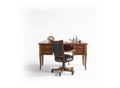 Kantoorset Bureau Directeursstoel Compleet Kantoor Office Barok Rococo 2-delig.