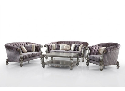 Sofa set 3+2+1 zits woonlandschap bank bank bekleding decoratie set