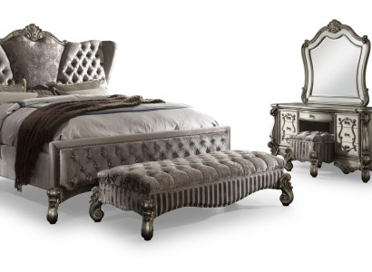 Ontwerper poef leer textiel luxe Chesterfield voetenbank Ottomaanse Chesterfield