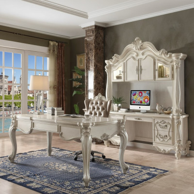 Kantoorset Inrichting Bureau Tafel + Directiestoel Stoel Barok Rococo