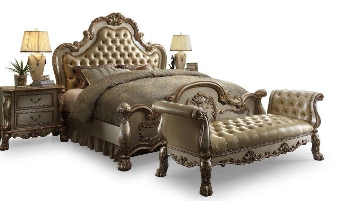 Chaiselongue Bank Ligbank Ligstoel Liggen Chaise Leer Barok Rococo