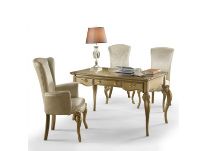 Schrijftafel Kantoor Tafel Klassieke Designer Kantoor Tafels Rococo Barok Nieuw