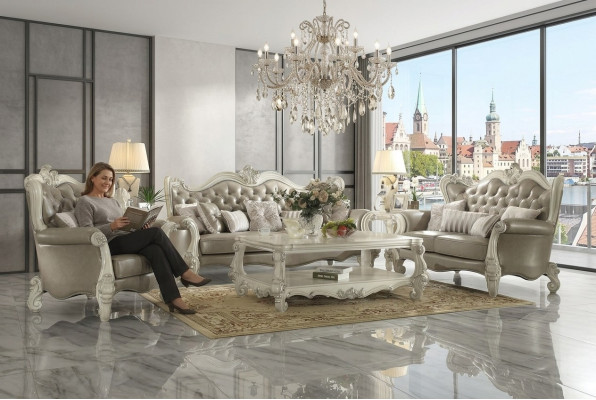 Bankstel 3+2+1-zitter Klassiek Decor Woonlandschap Banken Bankstellen
