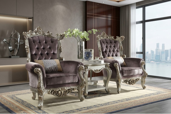 Loungestoel Oor Clubmeubels Ontwerper Tv-bank Stoel Fluweel Bekleding