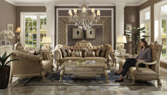 Bankstel 3+2+1 zitsbank set bank bekleding bank decoratieve bank luxe