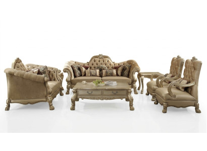 Luxe bankstel 3+2+1+1 zits set bank gestoffeerd banken bank